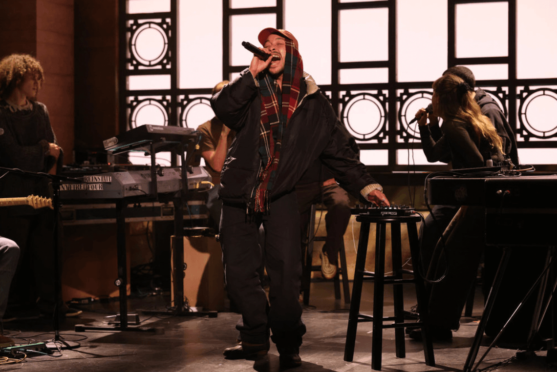 Dijon Jams with Justin Vernon and Nick Hakim on ‘Saturday Night Live’