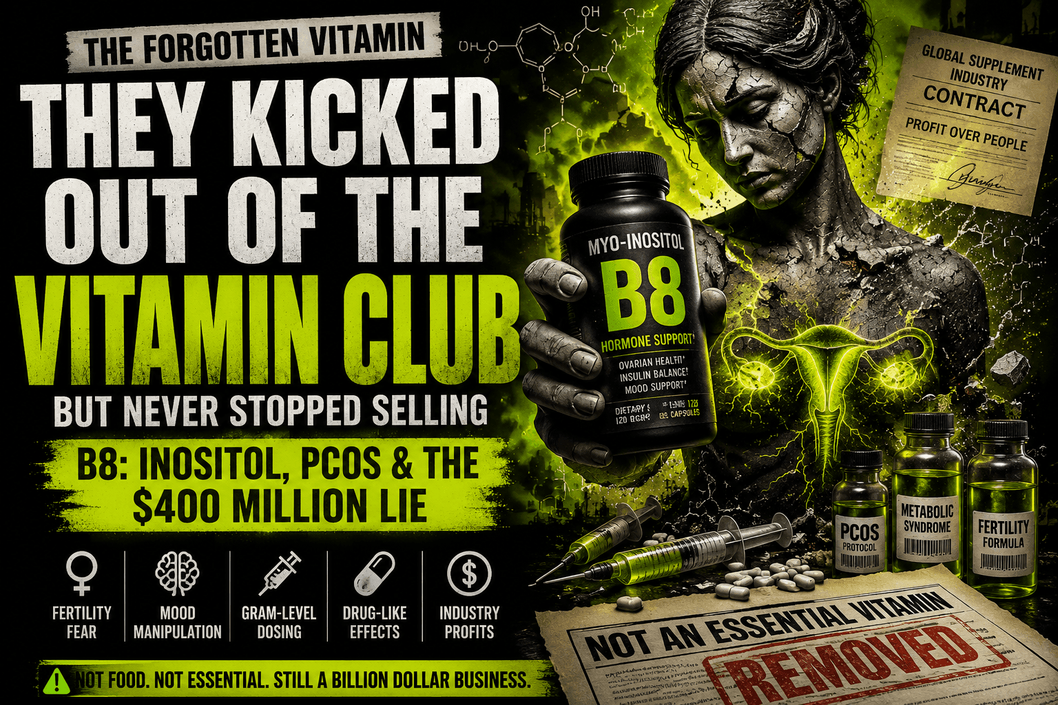 The Vitamin B8 Pharmaceutical Proof (Part 4)