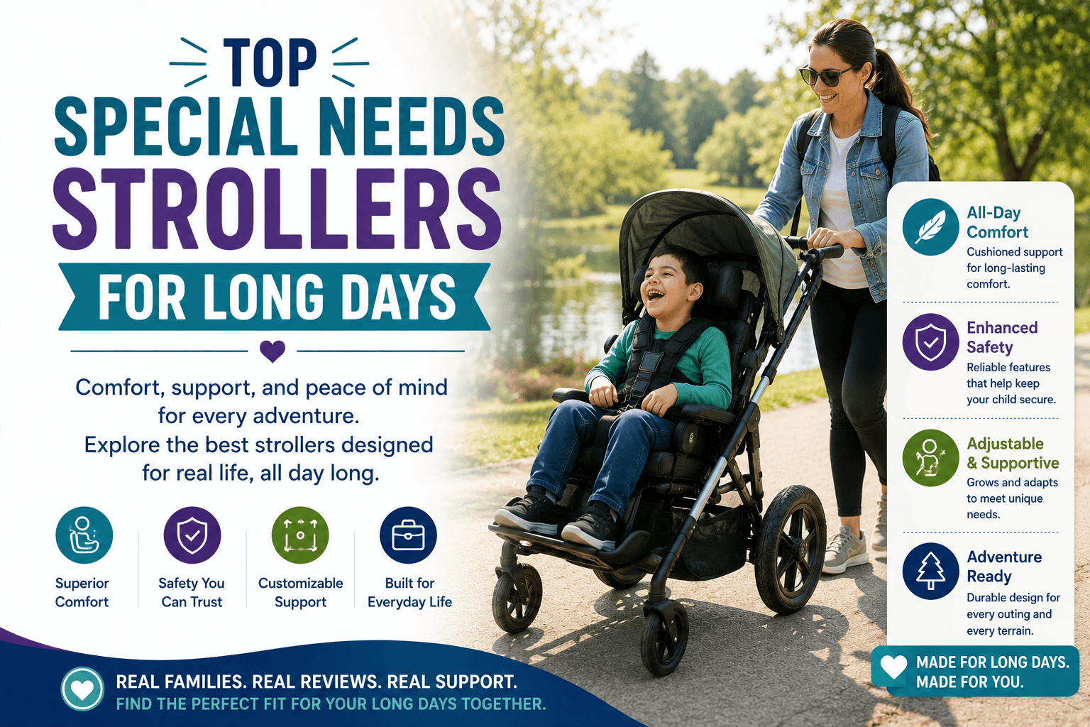 Top Special Needs Strollers for Long Days