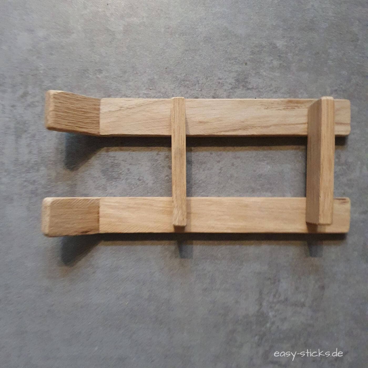 Easy-Sticks Schlitten - der Aufbau