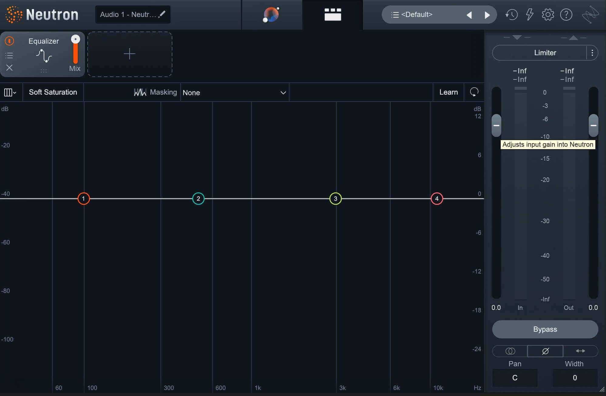 Input level in Neutron