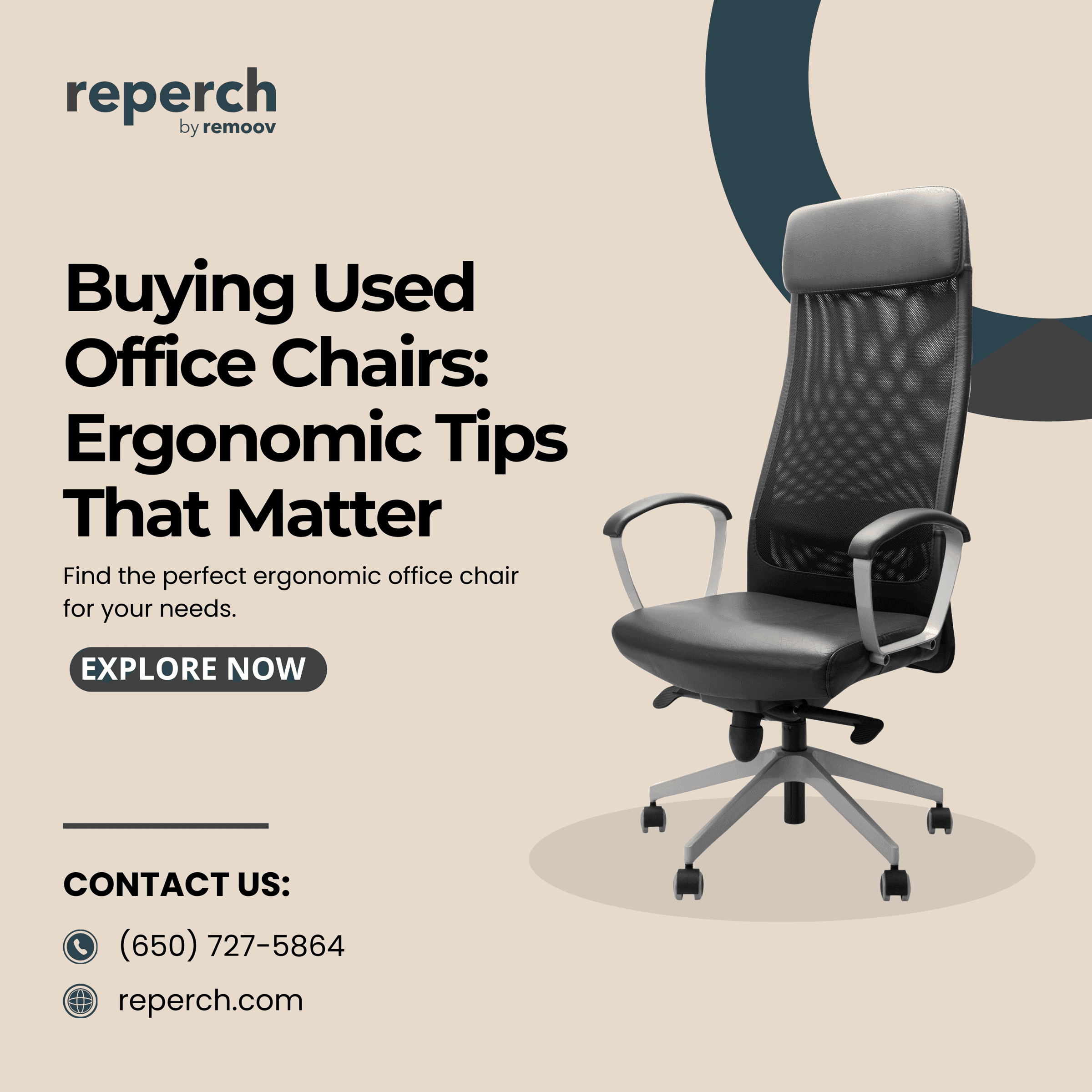 Buying Used Office Chairs: Ergonomic Tips That Matter