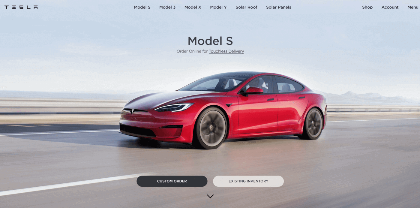Drupal vs WordPress: Drupal website brand Tesla