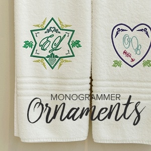 Learn All About Monogramming Ornaments
