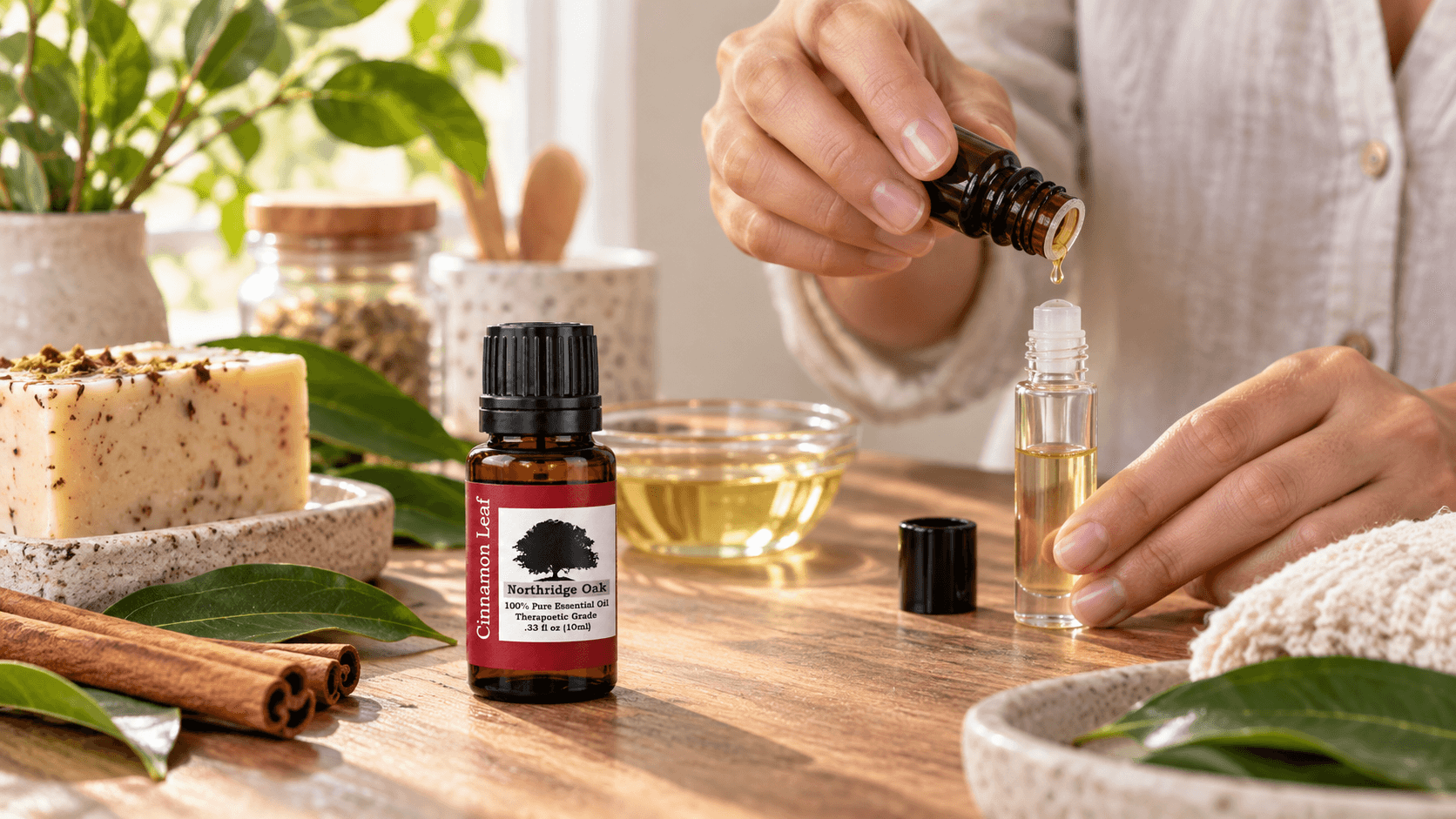 Cinnamon Leaf Essential Oil in Soap, Perfume & Body Care