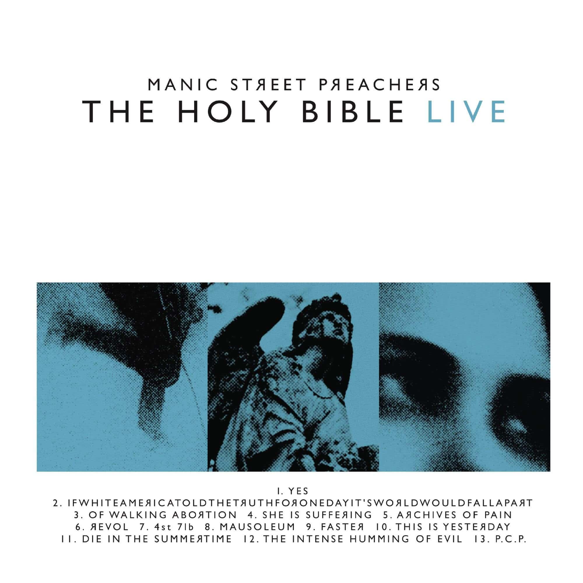 The Holy Bible Live release artwork