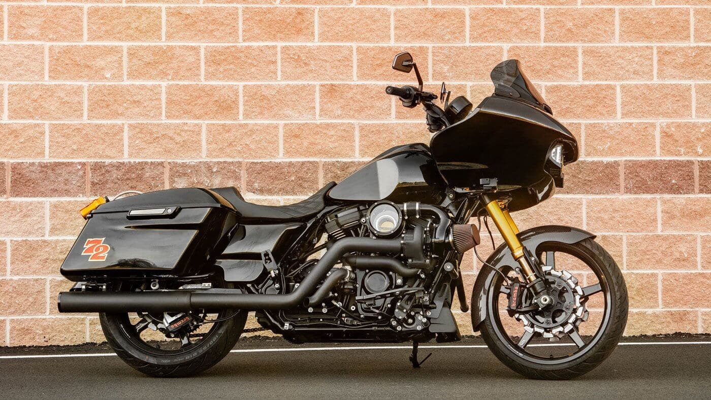 Kraus KR8 Front End Upgrade for Harley Road King turns Road Glide