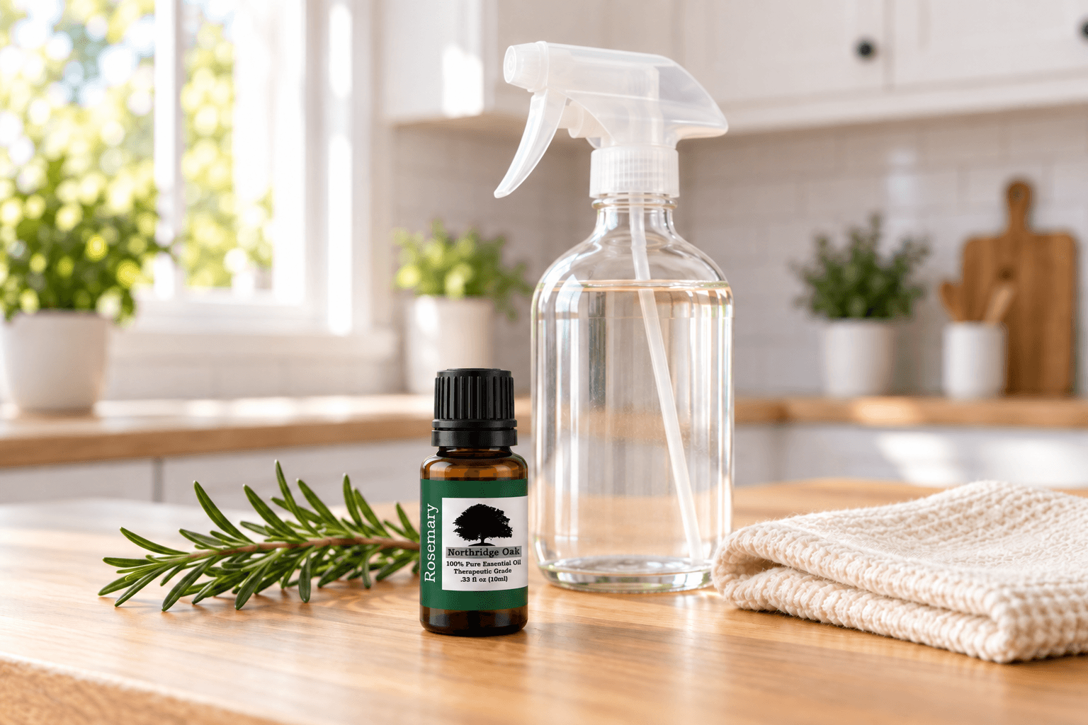 Rosemary Essential Oil for Natural Cleaning: 12 Uses