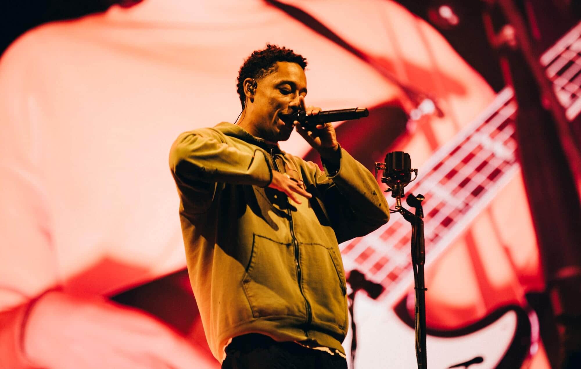 Loyle Carner at Glastonbury 2025 Other Stage