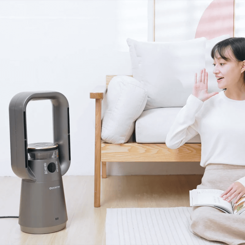 居家聖誕禮物推薦3：多功能冷暖風扇，簡約優雅不佔空間