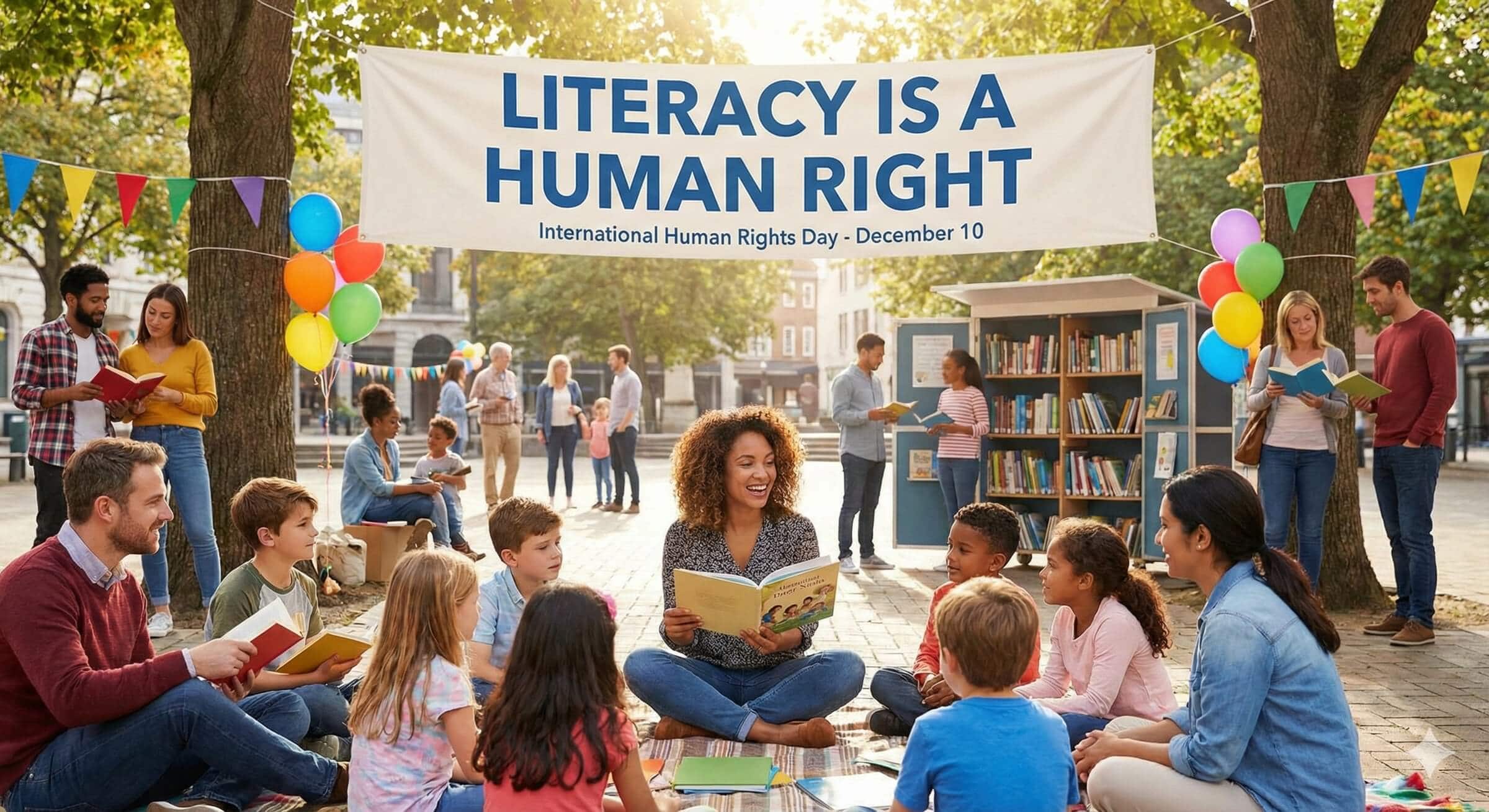 Literacy is a Human: Celebrating International Human Rights Day