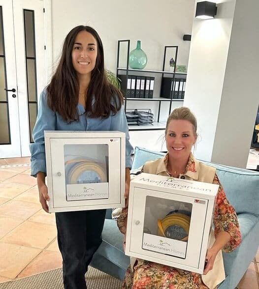Mediterranean Homes Donate Life Saving Technology