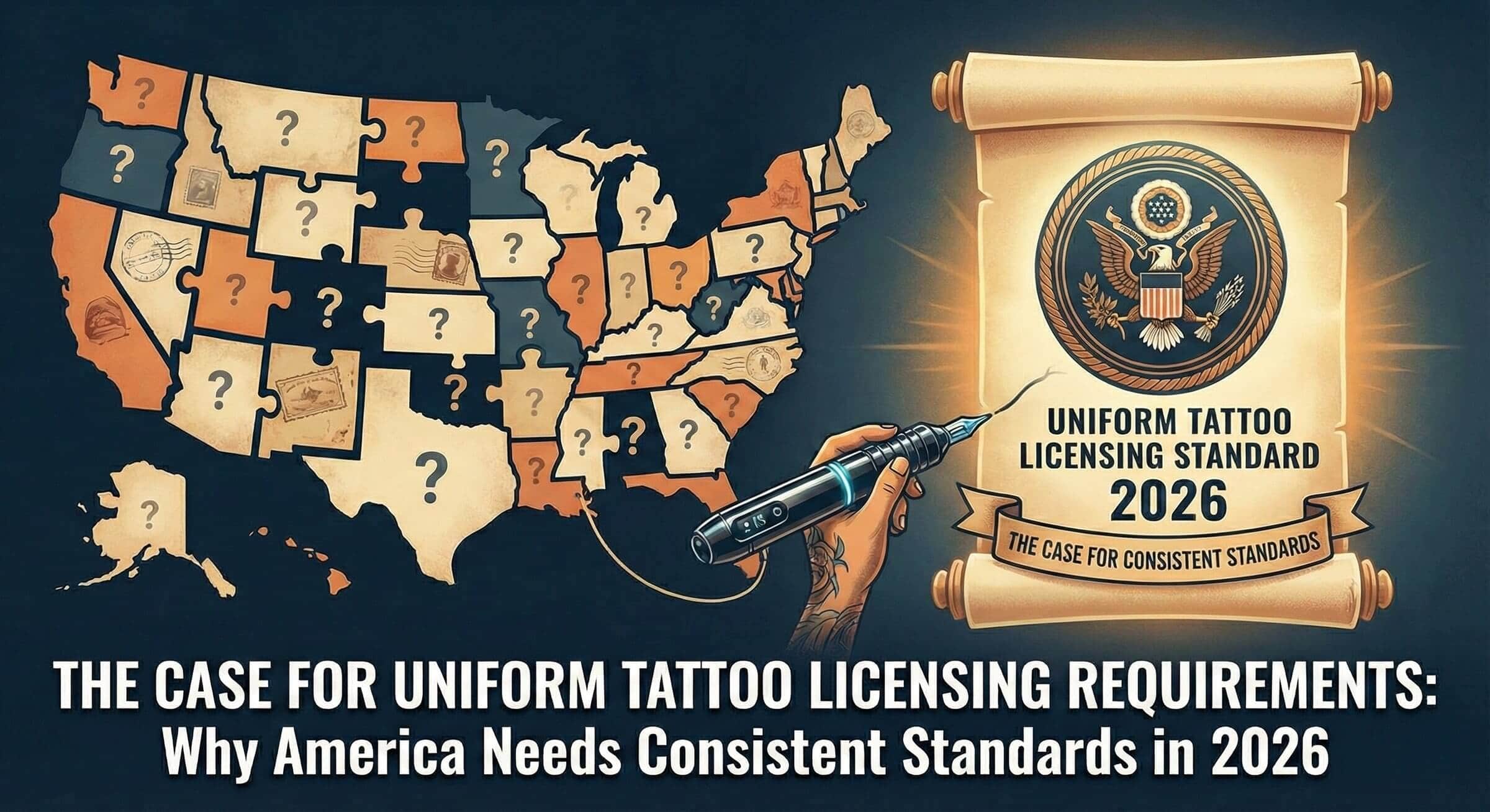 The Case for Uniform Tattoo Licensing Requirements: Why America Needs Consistent Standards in 2026