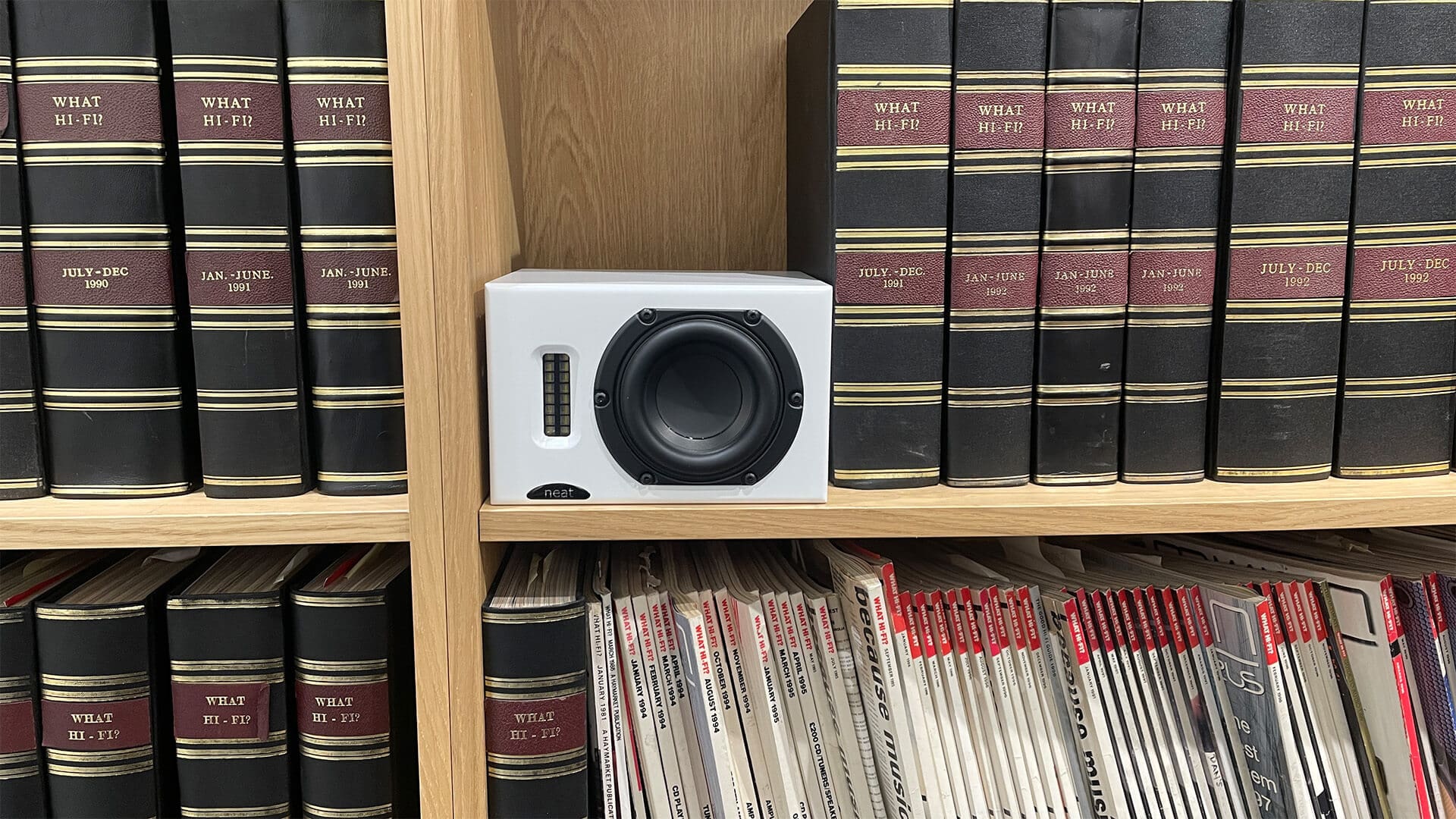 Neat Iota II Speakers Close-up
