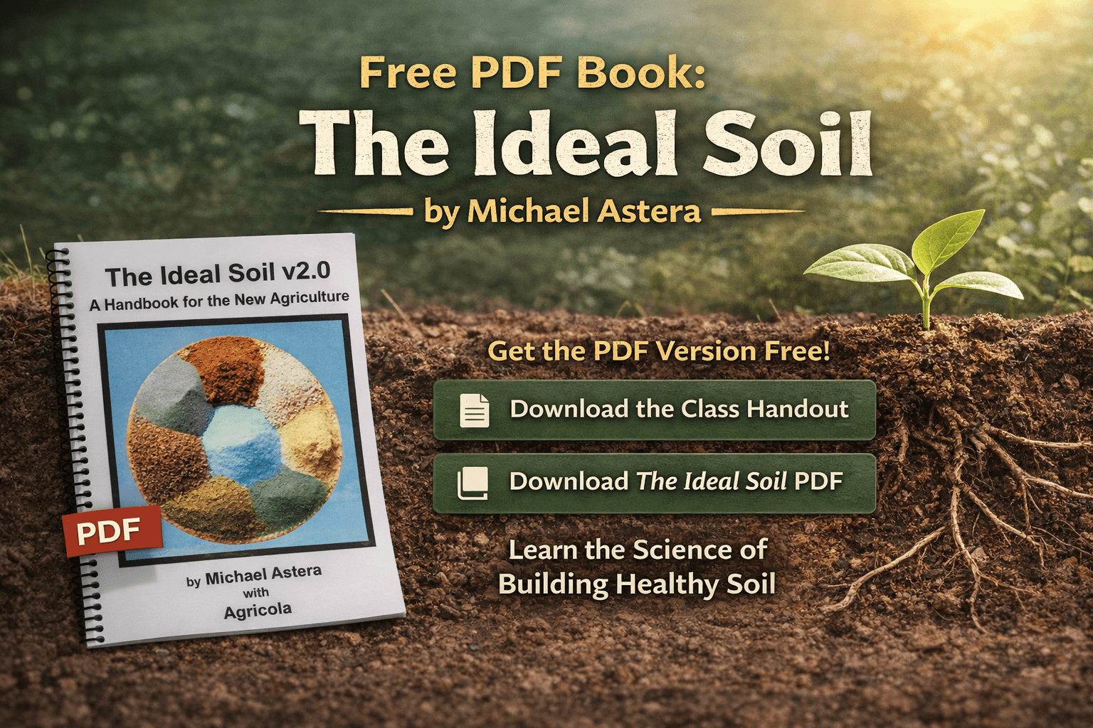 Free PDF Book: The Ideal Soil by Michael Astera