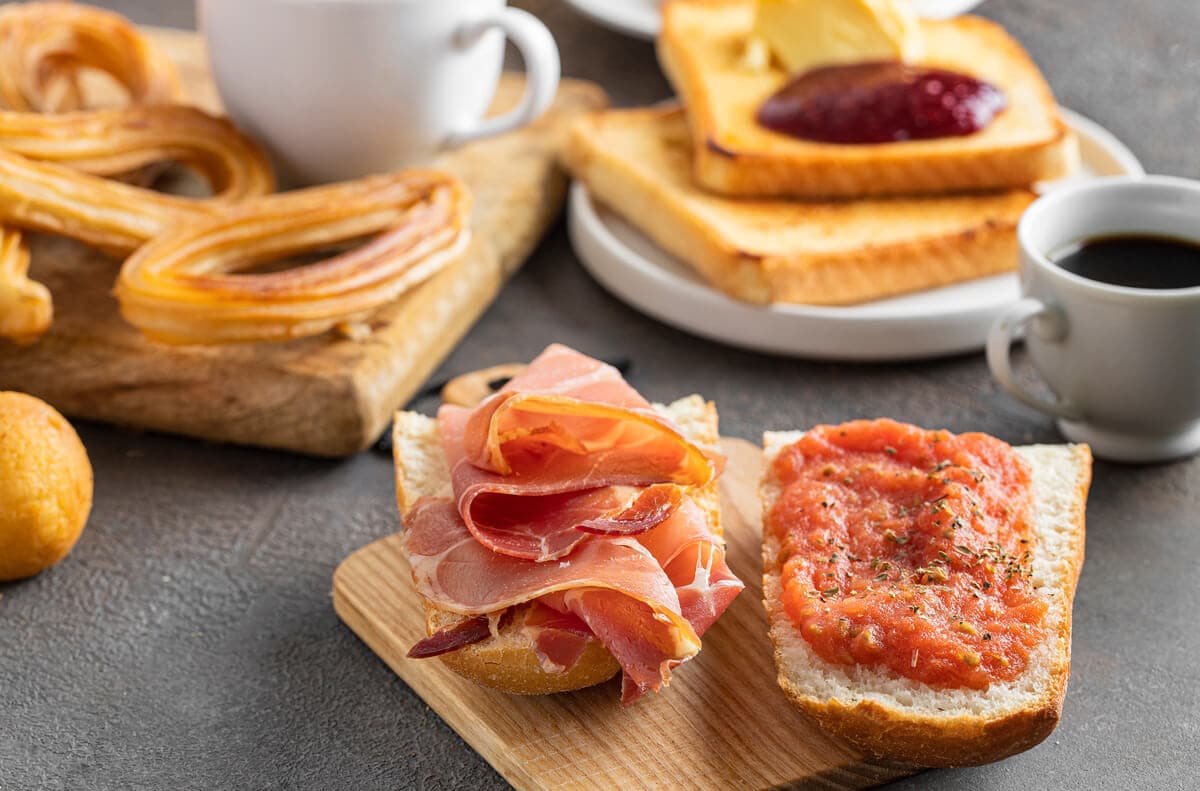 Breakfast in Malaga