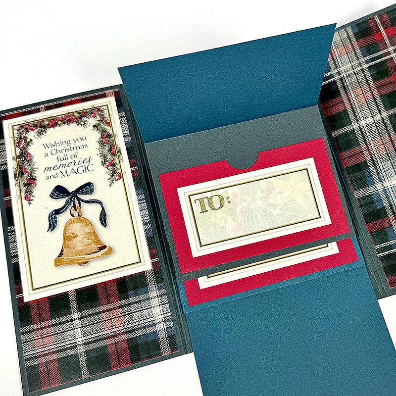 Make a Waterfall Gift Card Wallet for someone special.