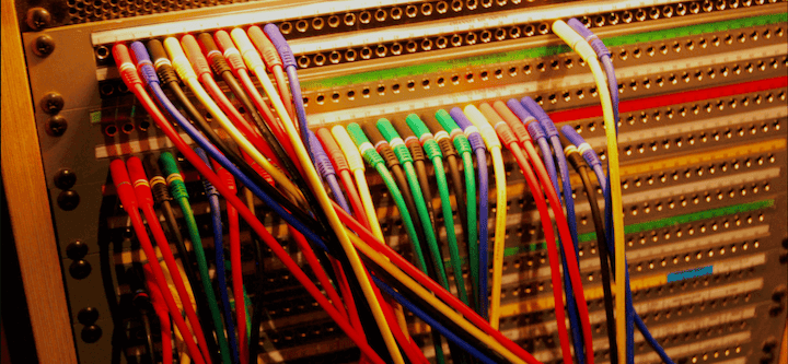 Patchbay at Island Sound Studios