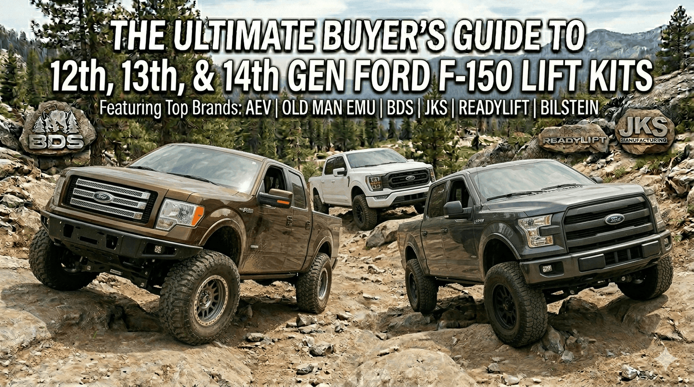 Best Lift Kits for Ford F-150 — (12th, 13th & 14th Gen)