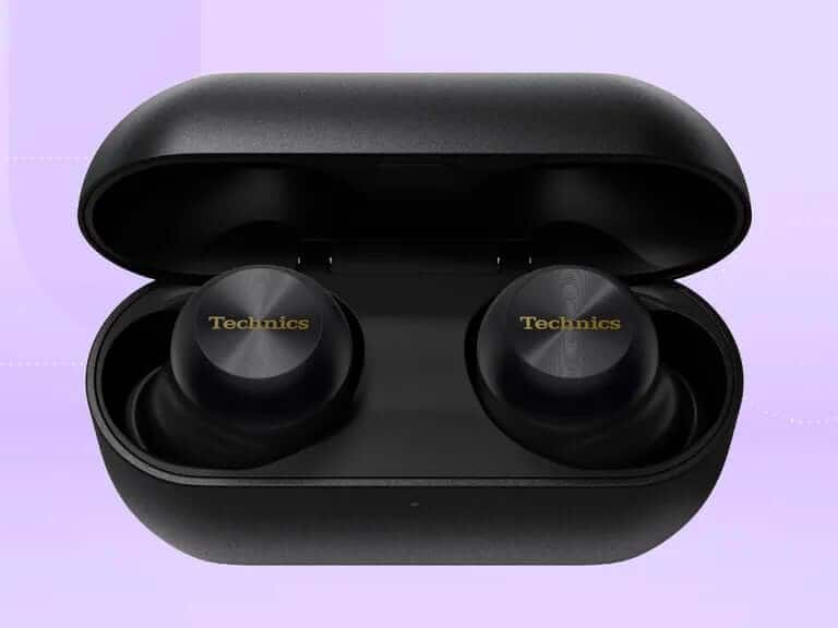 Technics EAH-AZ100 – Premium sound with advanced magnetic fluid drivers.
