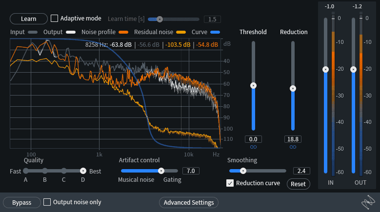 RX De-noise
