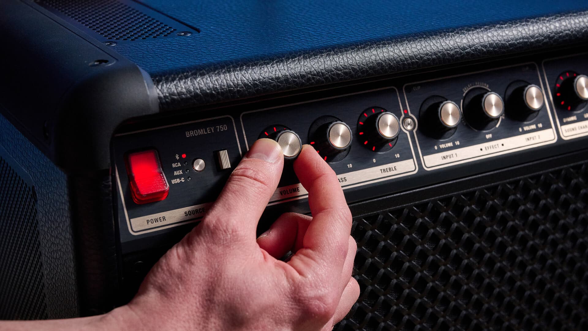 Marshall Bromley 750 delivering rich, detailed audio