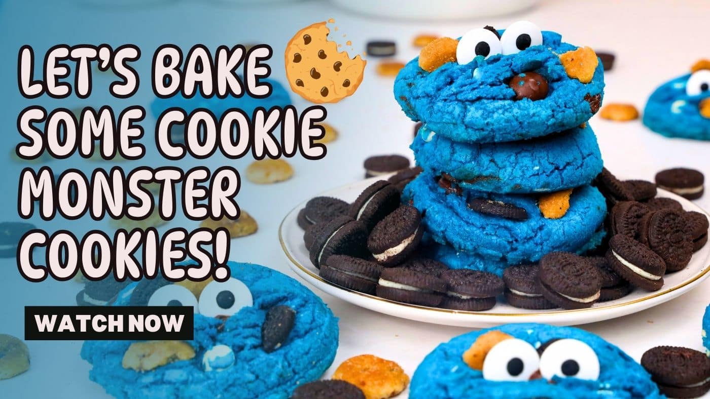 How To Make Cookie Monster Cookies