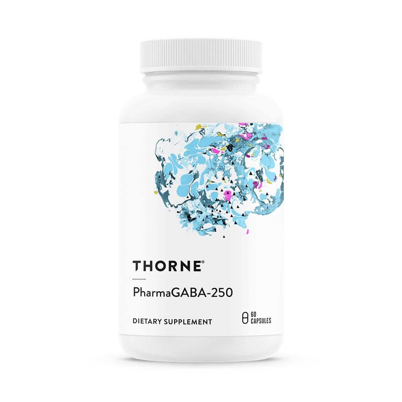 PharmaGABA 250 mg by Thorne for Calm & Stress Relief