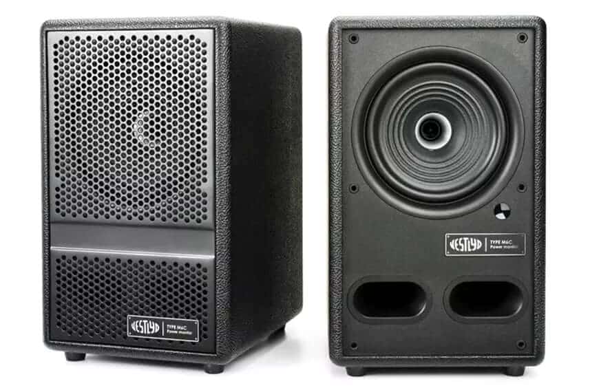 Vestlyd M6C Active: Compact Active Speakers with HDMI, USB-C & Phono Stage