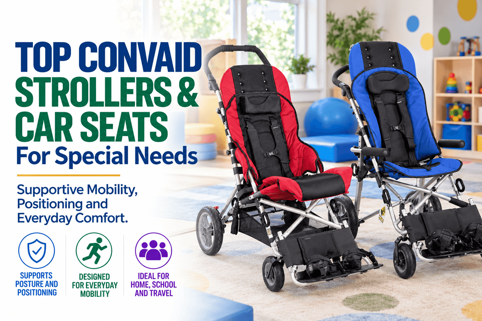 Top Convaid Strollers & Car Seats for Special Needs