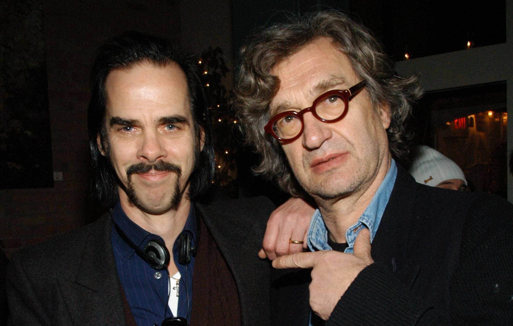 Nick Cave and Wim Wenders at Berlin Film Festival