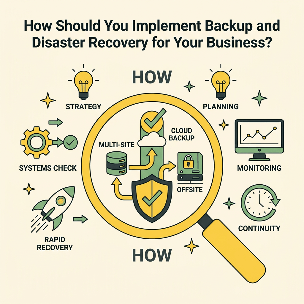 How Should You Implement Backup and Disaster Recovery for Your Business?