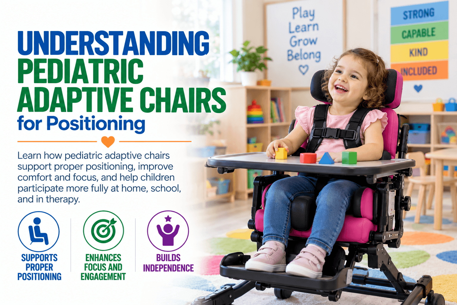 Understanding Pediatric Adaptive Chairs for Positioning