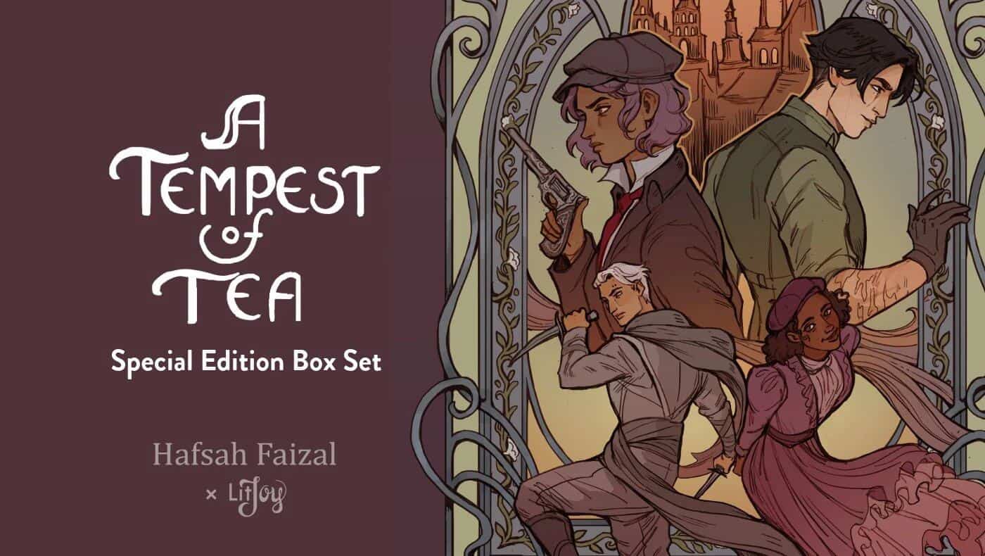 A Tempest of Tea Duology by Hafsah Faizal: A LitJoy Exclusive Special Edition Book Box Set