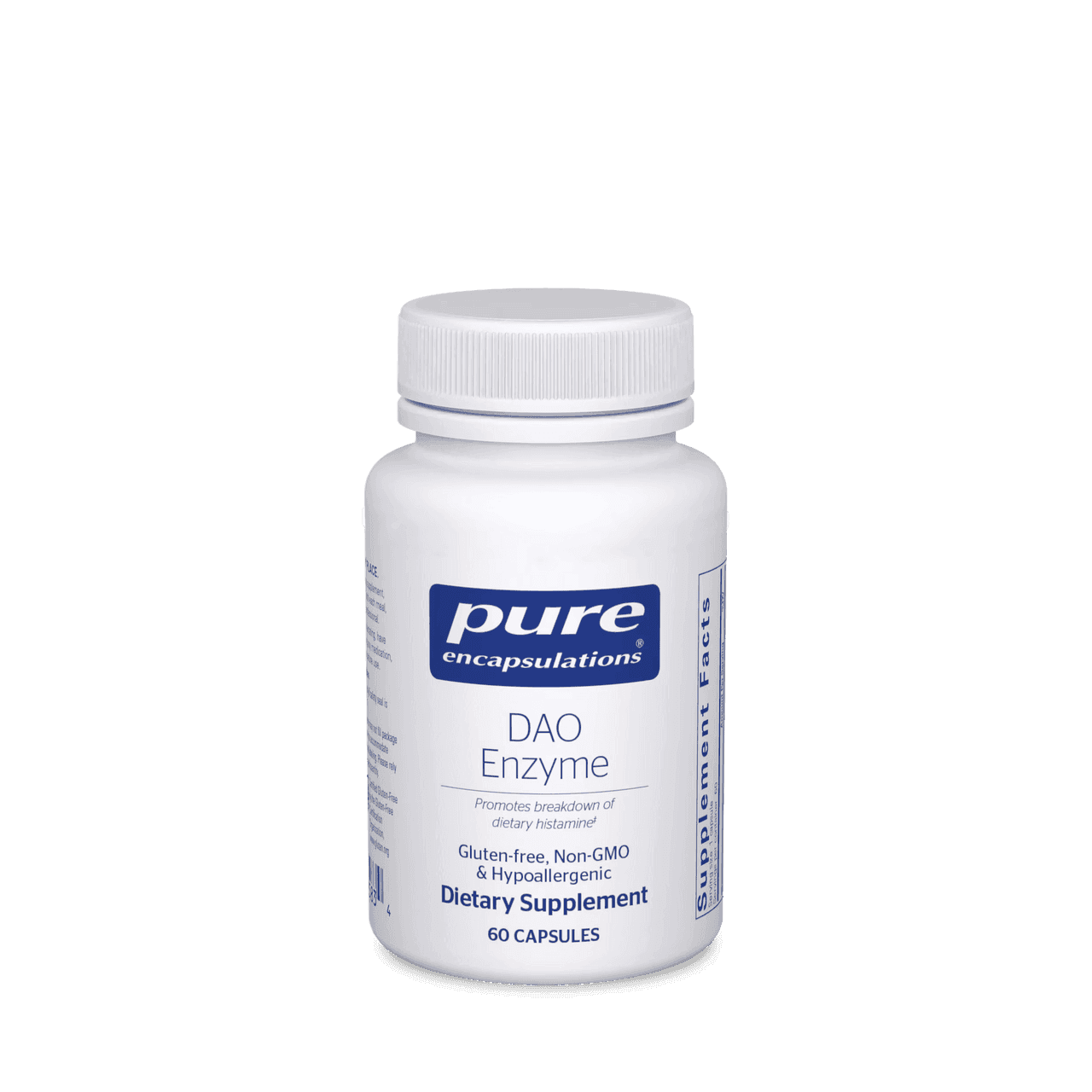 Pure Encapsulations DAO Enzyme: Benefits, Uses, and It's benefits for Histamine Sensitivity