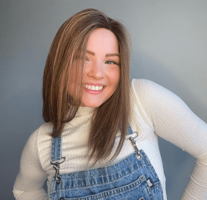Hera 15" | Remy Human Hair Lace Front Wig (Hand-Tied)