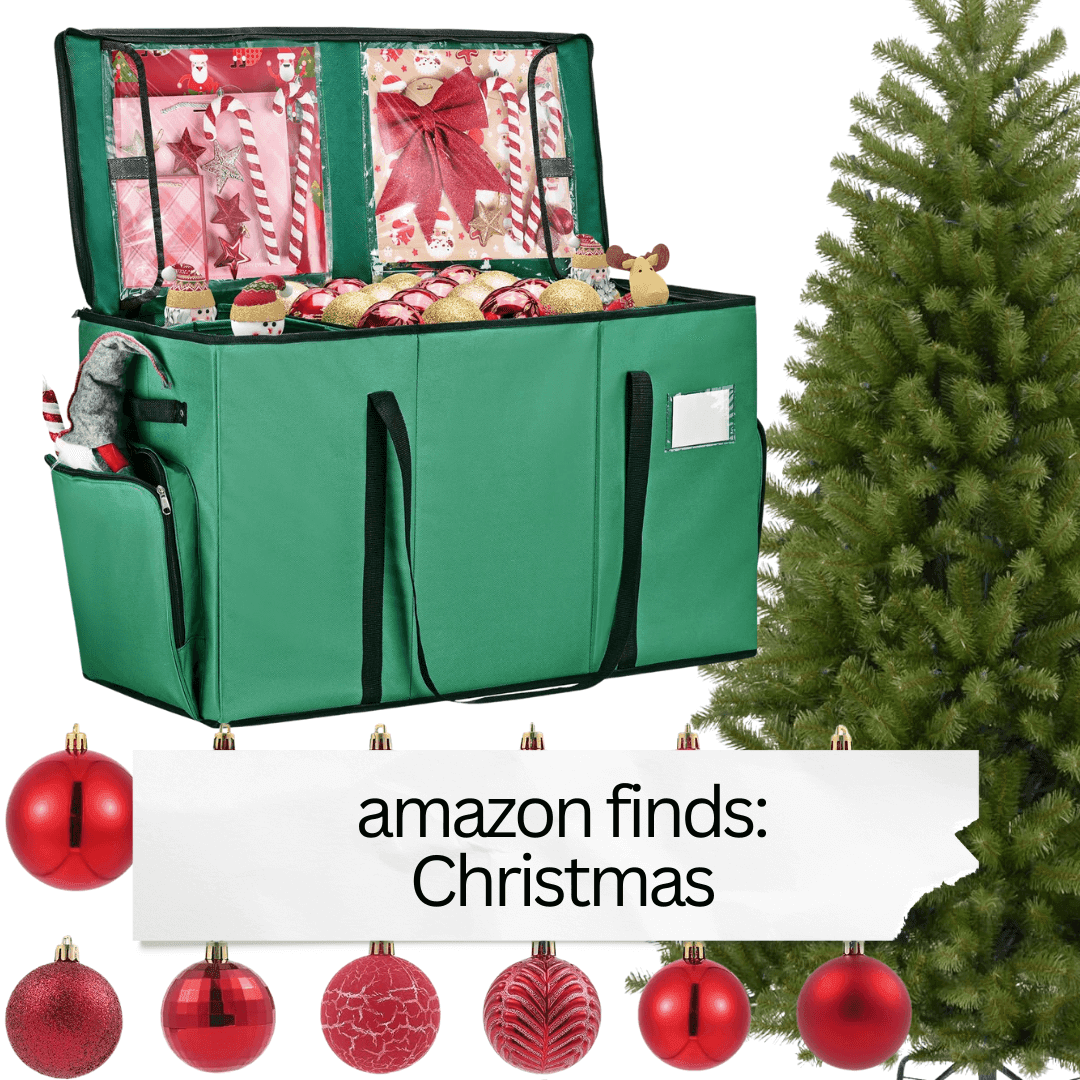 Christmas storage and organizing