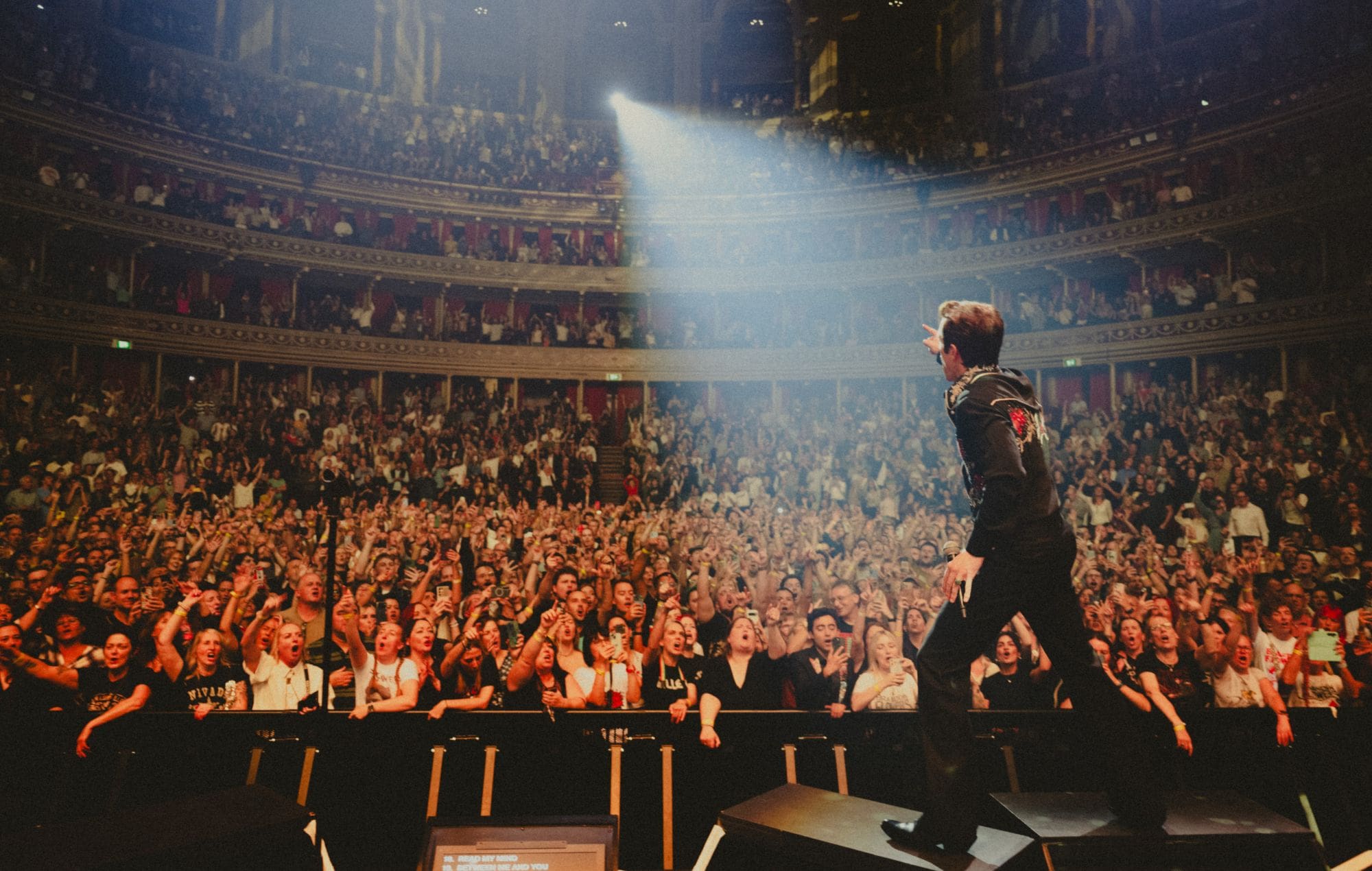 Brandon Flowers performing live at Royal Albert Hall
