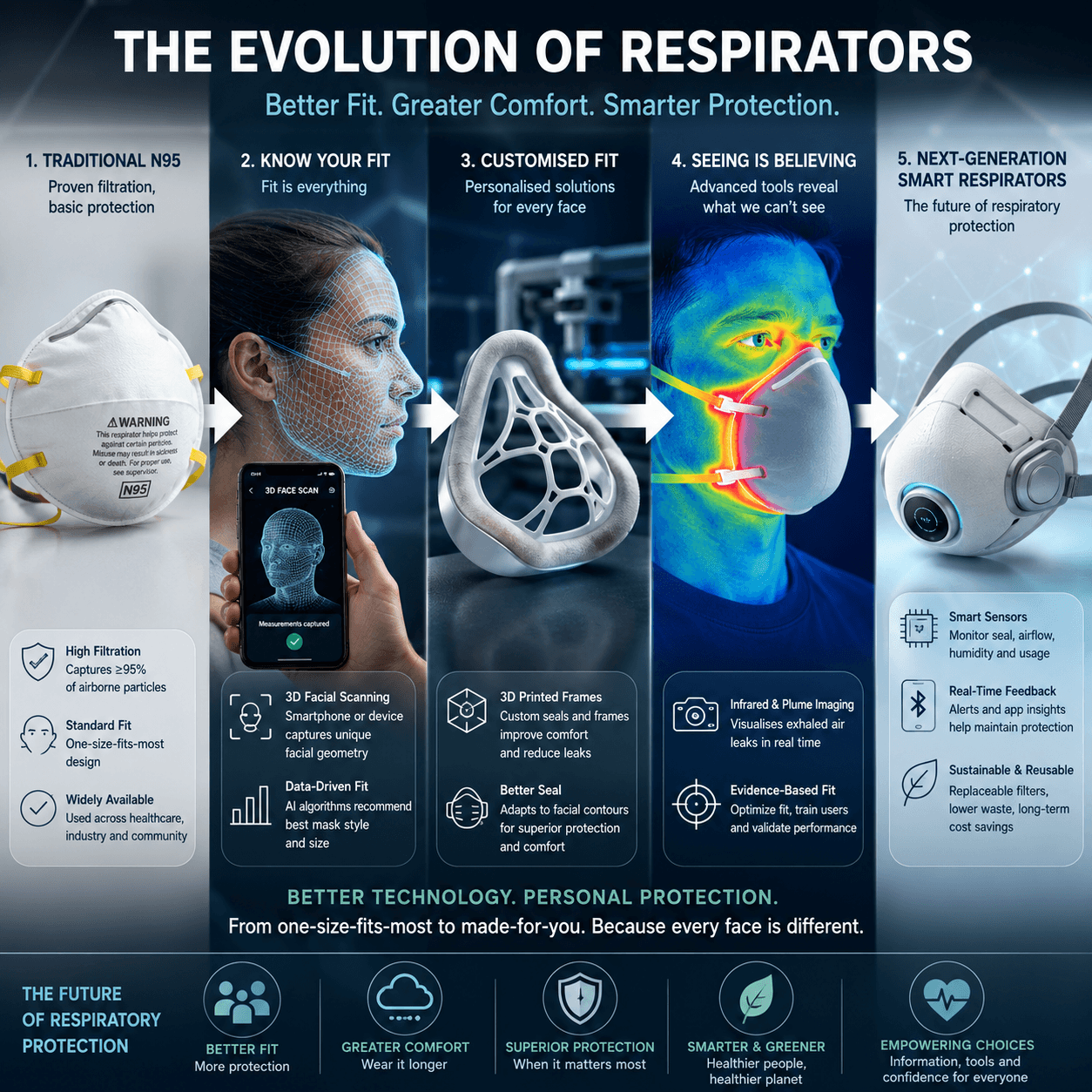 The Evolution of Respirators