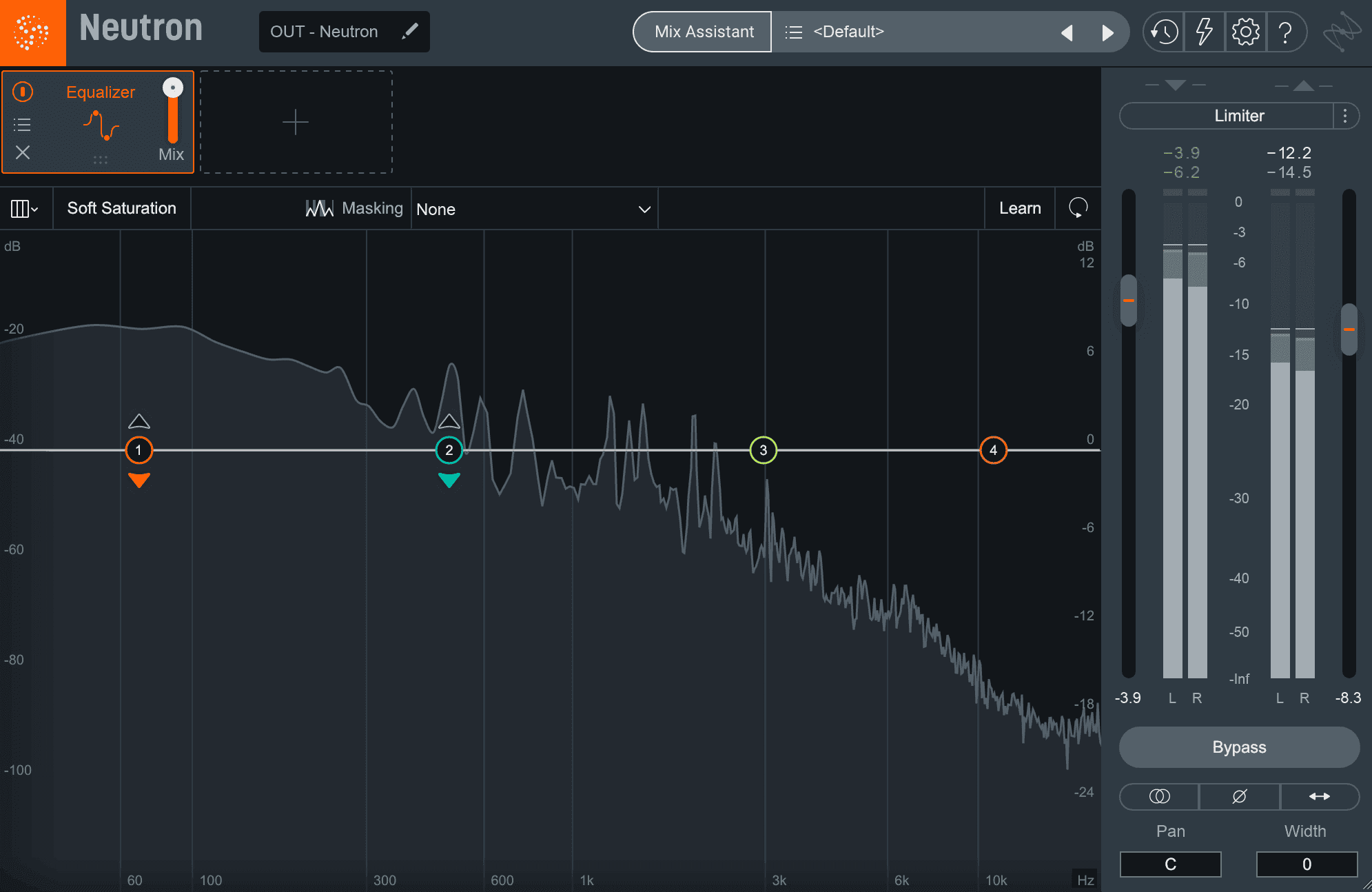 Neutron frequency analyzer