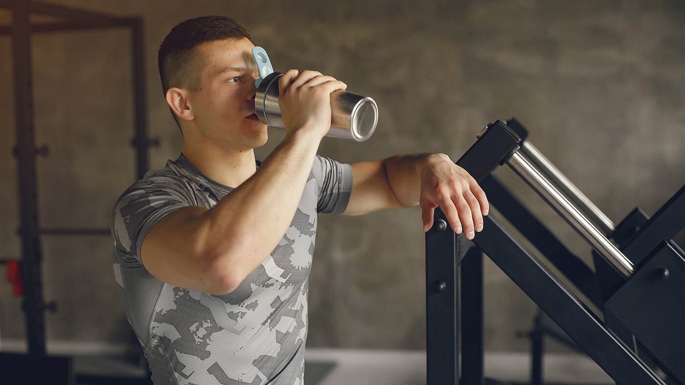 Wasser nach dem Workout