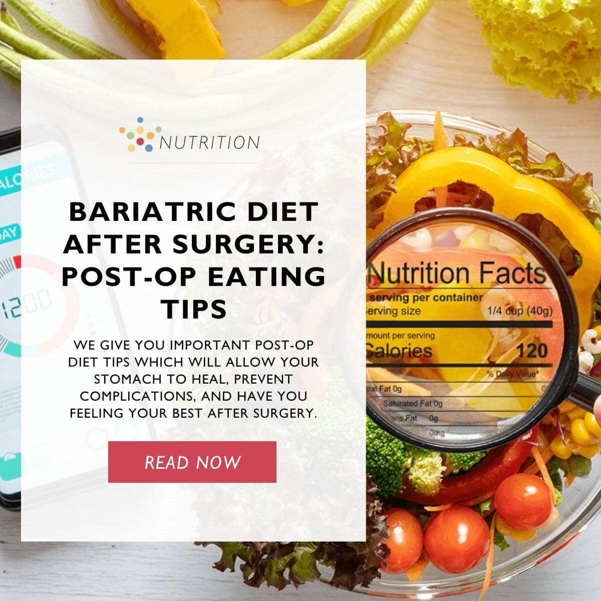 Bariatric Diet After Surgery: Post Op Eating Tips