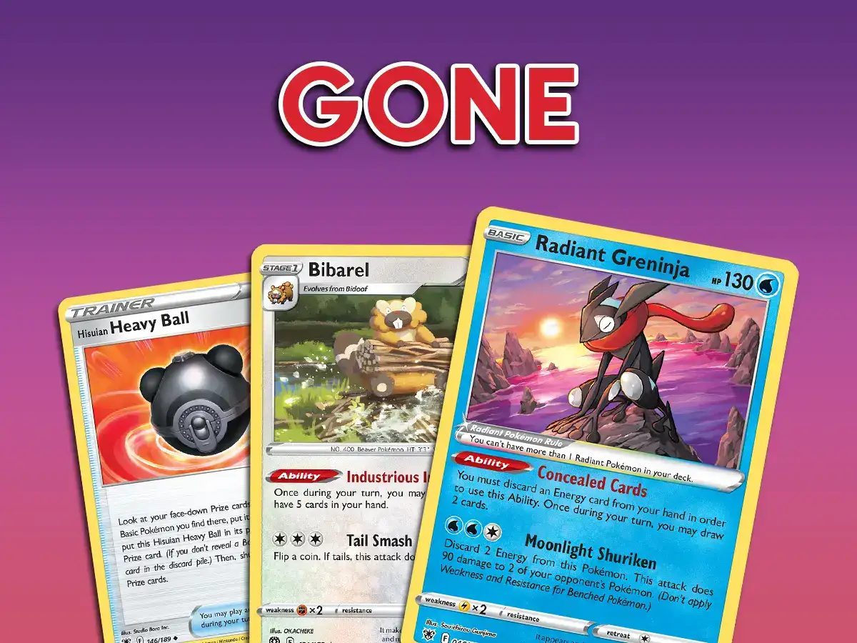These will be the 10 most influential cards rotating out of Pokémon TCG in 2025