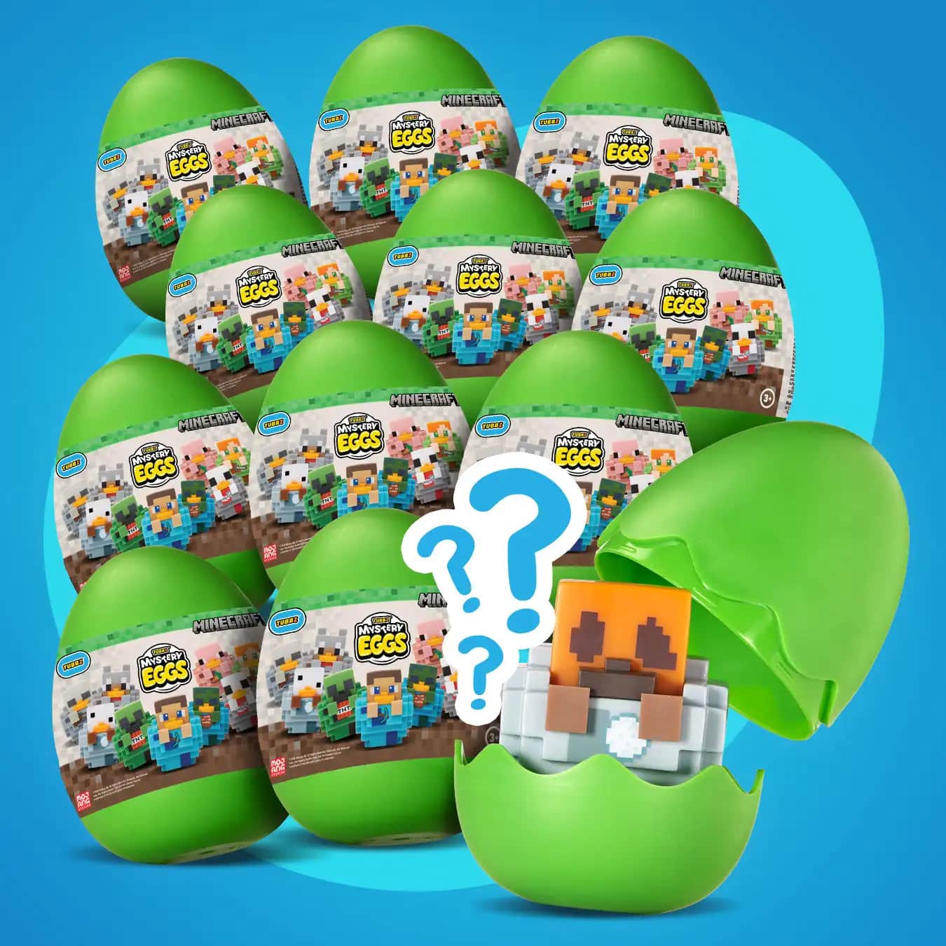 Minecraft Mystery Eggs TUBBZ Rare & Ultra Rare Characters