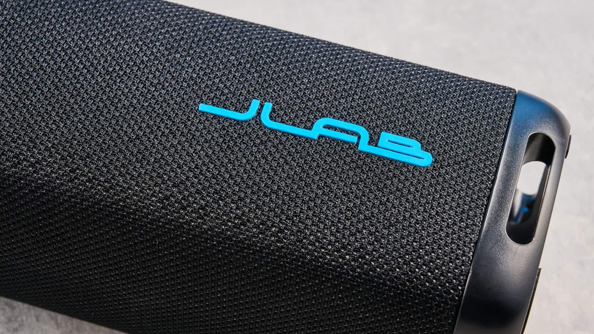 JLab JBuds Party speaker on a table