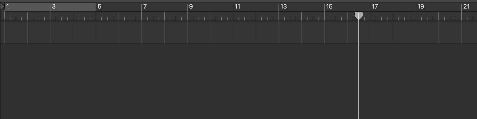 Logic Pro Timeline