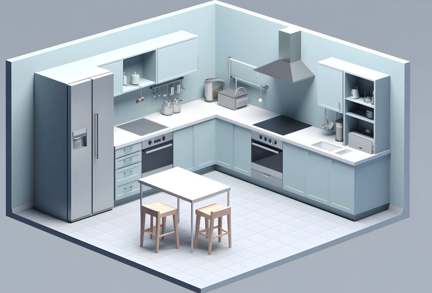 Plan Your L Shaped Kitchen Island With Seating