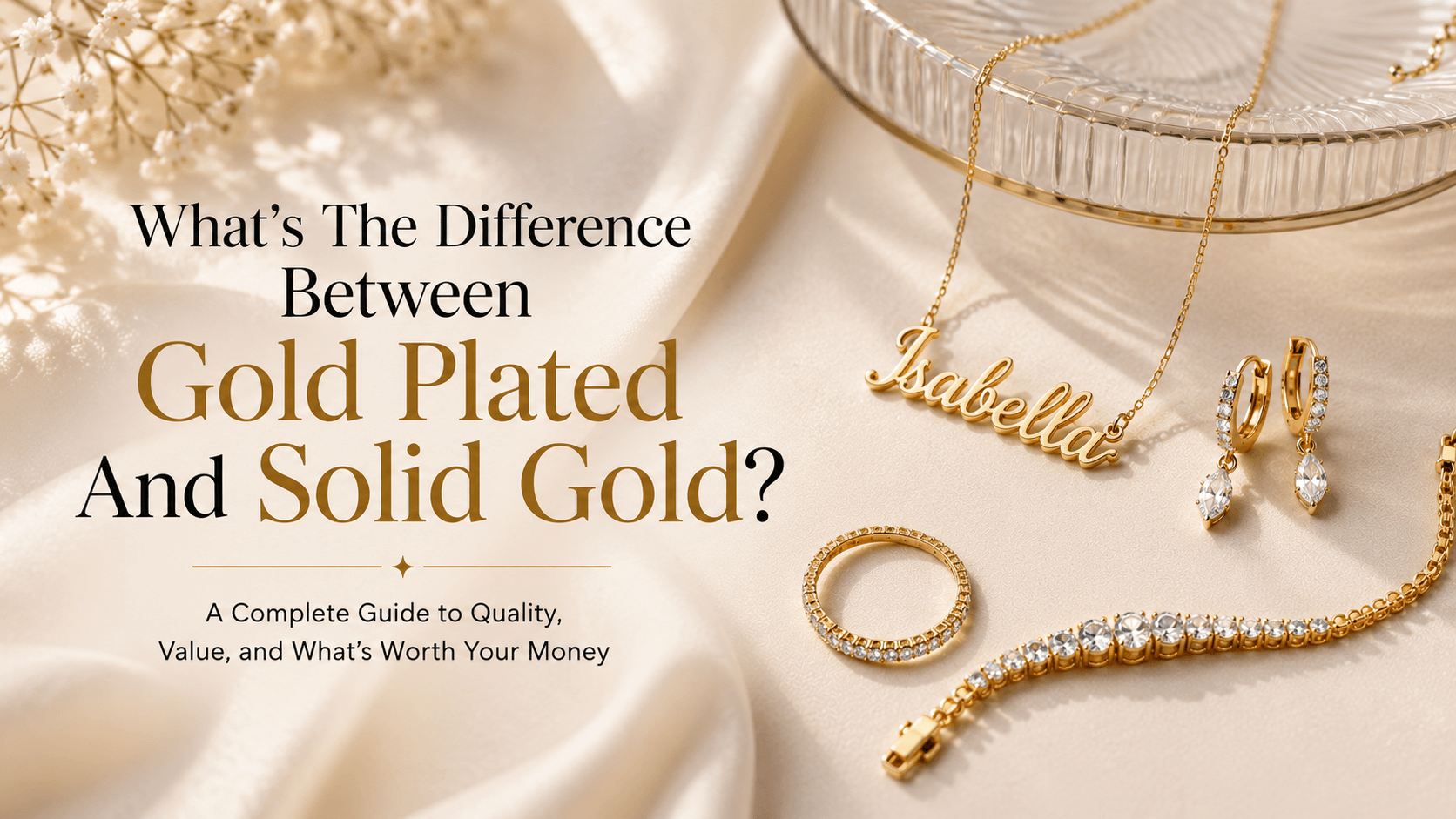 What's The Difference Between Gold Plated And Solid Gold