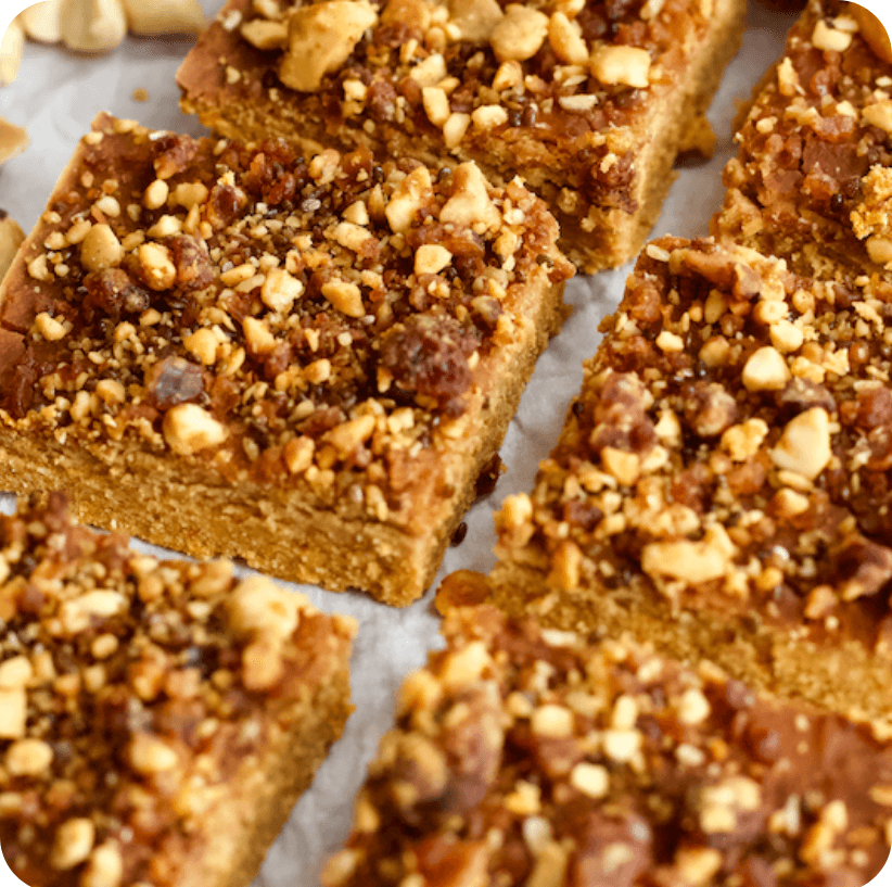 Peanut Butter and Jelly Protein Fudge Bars