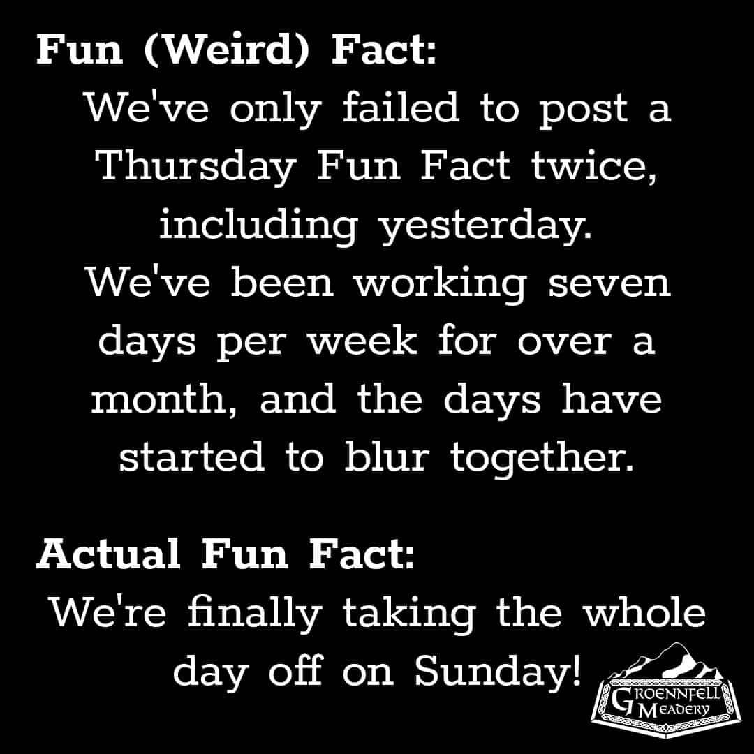 Thursday Fun Fact 10-2: Missed